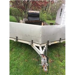 1993 Triton Elite Flatbed Trailer
