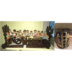 Black Forest Bookends/Napkin Rings