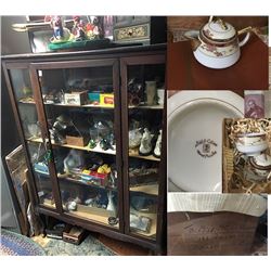 Curio Cabinet and Contents