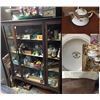 Image 1 : Curio Cabinet and Contents