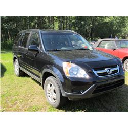 2004 HONDA CRV SUV