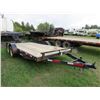 Image 1 : SWS 16' TANDEM AXLE BUMPER PULL TRAILER
