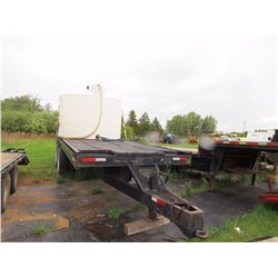 26' TANDEM AXLE FLAT DECK TRAILER