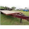 Image 1 : 31' TANDEM AXLE FLAT DECK TRAILER