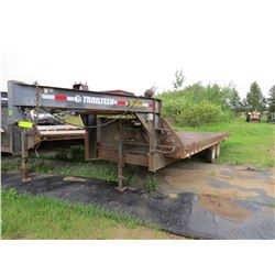 33' TRAILTECH GOOSENECK TANDEM AXLE TRAILER