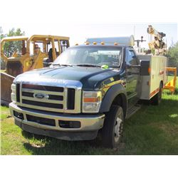 2008 FORD F550XLT SUPER DUTY TRUCK