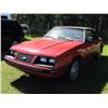 Image 1 : 1983 MUSTANG CONVERTIBLE GLX CAR