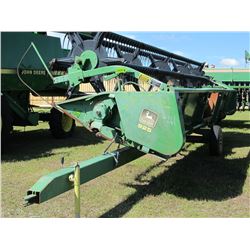 JOHN DEERE 925 - 25' STRAIGHT CUT HEADER