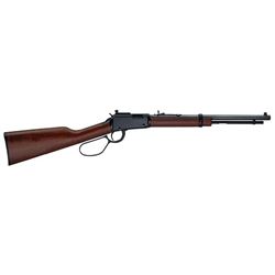 Henry H001TMLP Small Game Carbine Lever 22 WMR 16.25  7+1 Walnut Stk Blued