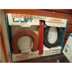RETRO SPORTCRAFT HORSE SHOE SET - RUBBER