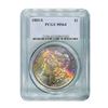 Image 1 : 1881-S $1 Morgan Silver Dollar - PCGS MS64