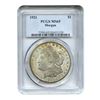 Image 1 : 1921 $1 Morgan Silver Dollar - PCGS MS65