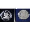 Image 1 : 2 - PROOF SILVER COMMEM DOLLARS; 2003 FIRST FLIGHT & 1987 CONSTITUTION