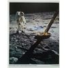 Image 1 : BUZZ ALDRIN WALKS ON THE MOON SIGNED LITHO.