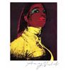 Image 1 : ANDY WARHOL SIGNED 'LADIES AND GENTLEMEN' OFFSET PRINT.