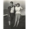 Image 1 : JOSEPH JASGUR: MARILYN MONROE WITH CHECKERED TROUSERS.