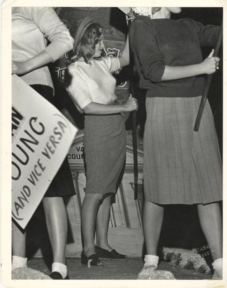 Joseph Jasgur Marilyn Monroe In Protest