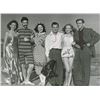 Image 1 : PERSONALLY PRINTED BY JOSEPH JASGUR: MARILYN MONROE WITH MODELS ON ZUMA BEACH.
