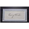 Image 2 : HENRY FORD SIGNED PAPER.
