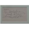 Image 2 : PAUL AND LINDA MCCARTNEY SIGNED PAGE.