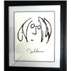 Image 1 : JOHN LENNON SIGNED SELF PORTRAIT.