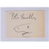 Image 1 : Peter Benchley Jaws signature and drawing.