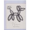 Image 1 : Jeff Koons poodle drawing.