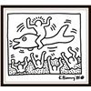 Image 1 : KEITH HARING: MAN ON DOLPHIN.