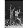 Image 1 : MUHAMMAD VICTORIOUS AFTER KNOCKING OUT OSCAR BONAVENA IN MADISON SQUARE GARDEN 1970. BILL RAY SIGNED