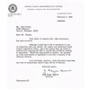 Image 1 : J EDGAR HOOVER SIGNED LETTER AND F.B.I. EPHEMERA.