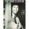 Image 1 : CLIFF RICHARD SIGNED SONG SHEET.