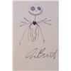 Image 1 : TIM BURTON'S HAND DRAWING OF JACK SKELLINGTON.