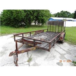 T/A 17' Utility Trailer w/Ramp