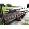 Image 4 : T/A 17' Utility Trailer w/Ramp