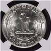 Image 3 : 1945 WASHINGTON QUARTER,. NGC MS-66 SUPERB!