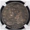 Image 2 : 1833 BUST HALF DOLLAR, NGC AU-58 100% ORIGINAL
