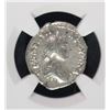 Image 2 : 147-175 AD ROMAN EMPIRE FAUSTINA JR. AR DENARIUS NGC CH XF
