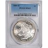 Image 1 : 1881-S MORGAN SILVER DOLLAR, PCGS MS-65  BLAST WHITE