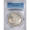 Image 1 : 1883-O MORGAN SILVER DOLLAR, PCGS MS-65  BLAST WHITE