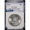 Image 1 : 1889-S MORGAN SILVER DOLLAR, PCI GEM BU  WHITE  SEMI-KEY