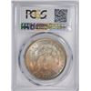 Image 4 : 1891 MORGAN SILVER DOLLAR, PCGS MS-63  RAINBOW COLORS!