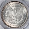 Image 3 : 1899 MORGAN SILVER DOLLAR, PCGS MS-63  WHITE  SEMI-KEY