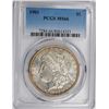 Image 1 : 1903 MORGAN SILVER DOLLAR, PCGS MS-66 SUPERB  WHITE WITH LITTLE GOLD COLORS!