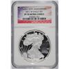 Image 1 : 2011-W 25th ANNIVERSARY AMERICAN SILVER  EAGLE, NGC  PF-70  ULTRA CAMEO