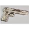 Image 1 : 5 ounce .999 SILVER DESERT EAGLE SEMI-AUTO
