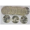 Image 1 : GEM BU ROLL OF 1964-D KENNEDY HALF DOLLARS ( 20 ) COINS