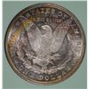 Image 4 : 1887 MORGAN DOLLAR NTC CHOICE BU RAINBOW COLOR