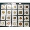 Image 2 : (20) Different World Coins in a plastic page. All Different and attributed. Includes Philippines, Po