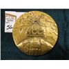 Image 2 : 1886-1986 Coca-Cola Distributor Large Bronze Medal, 3" x 1/4", depicts 100 Centennial Celebration bo
