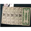 Image 2 : $1, $5, $10, $20, $50, & $100 "For Motion Picture Purposes Only" Bank notes. (6 pcs.).